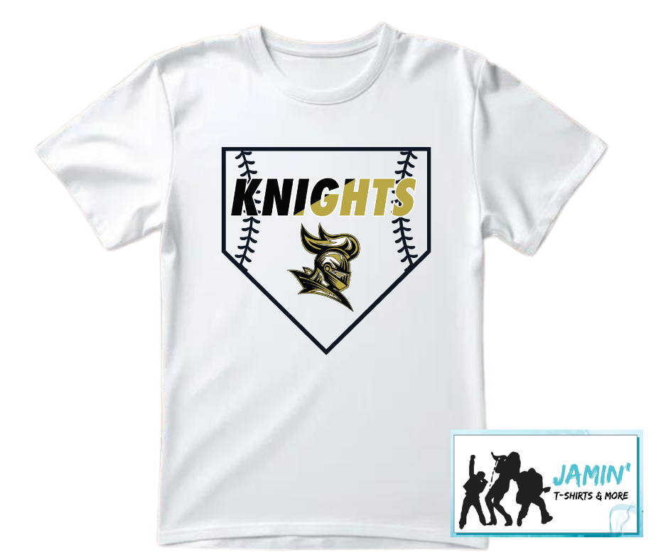 Knights Baseball with Plate