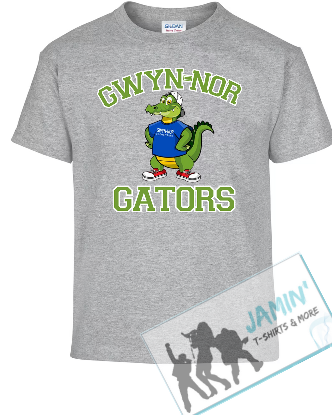 Gwyn-Nor Gators (Green Font)