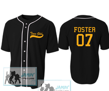 Load image into Gallery viewer, Team Gold Baseball Jersey
