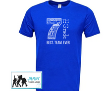 Load image into Gallery viewer, 7 Blue Team Shirt GMS
