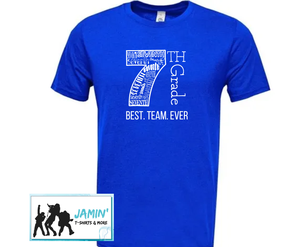 7 Blue Team Shirt GMS