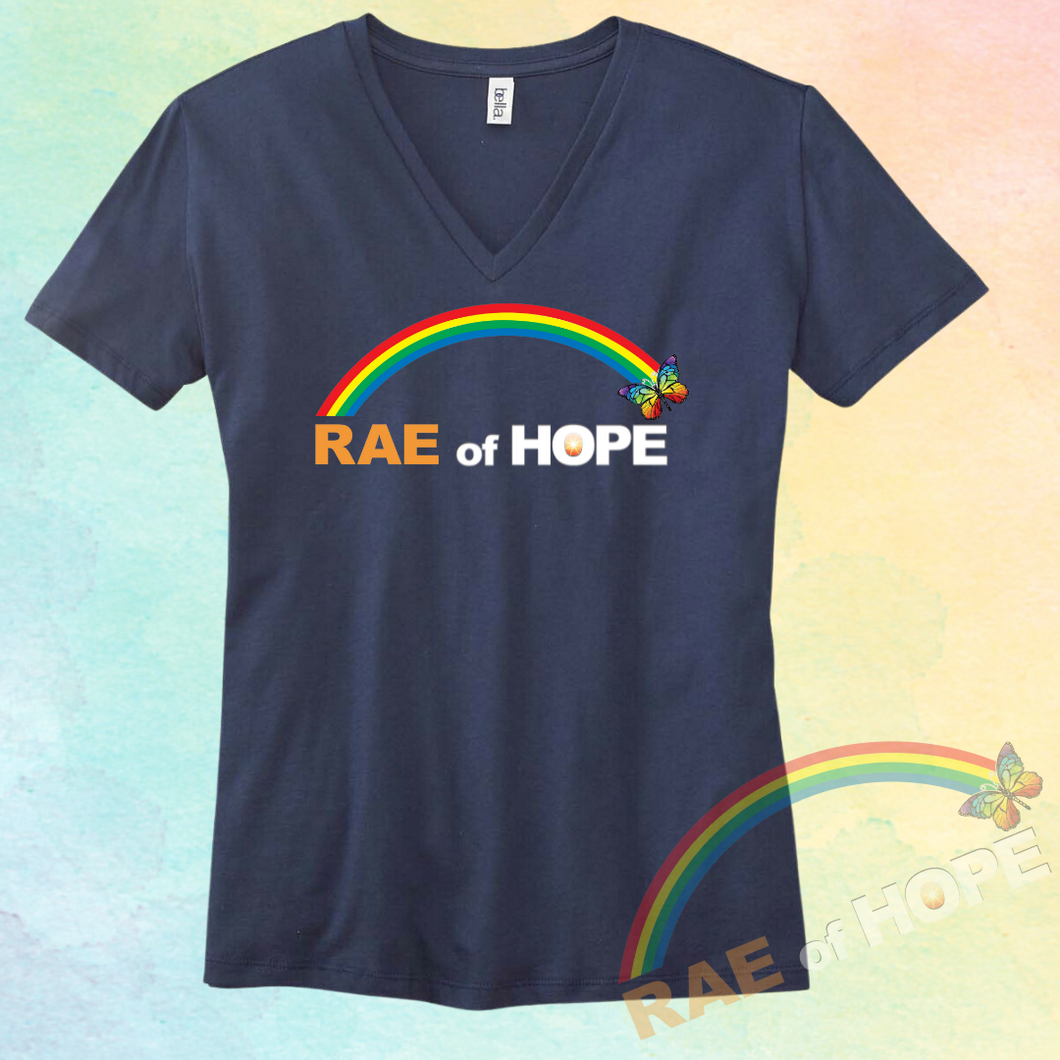 Rae of Hope VNeck Tshirt