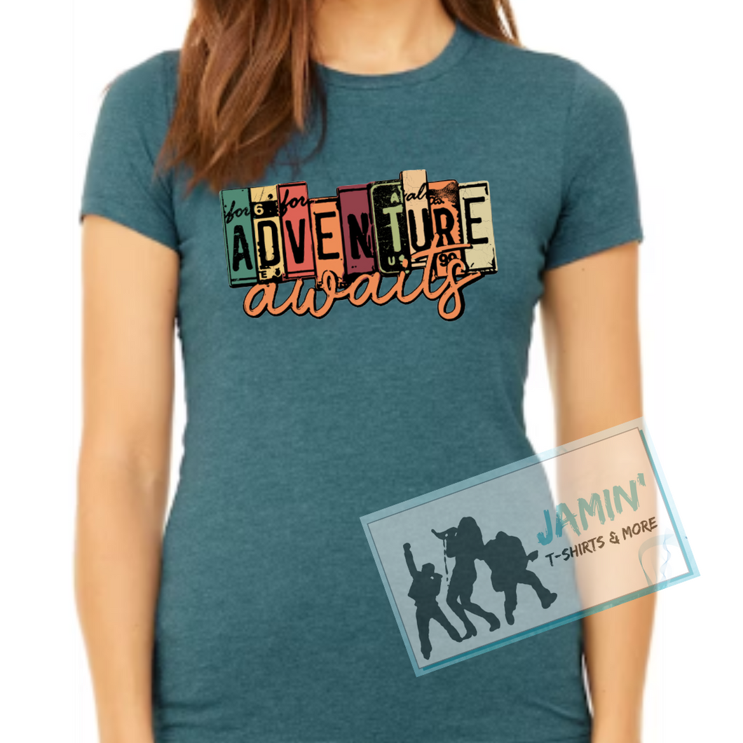 Adventure Awaits - License Plates