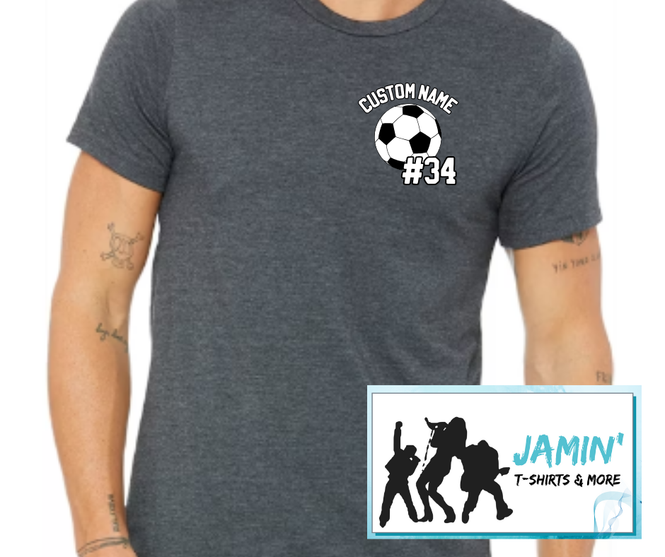 Custom Name&Number Pocket Soccer