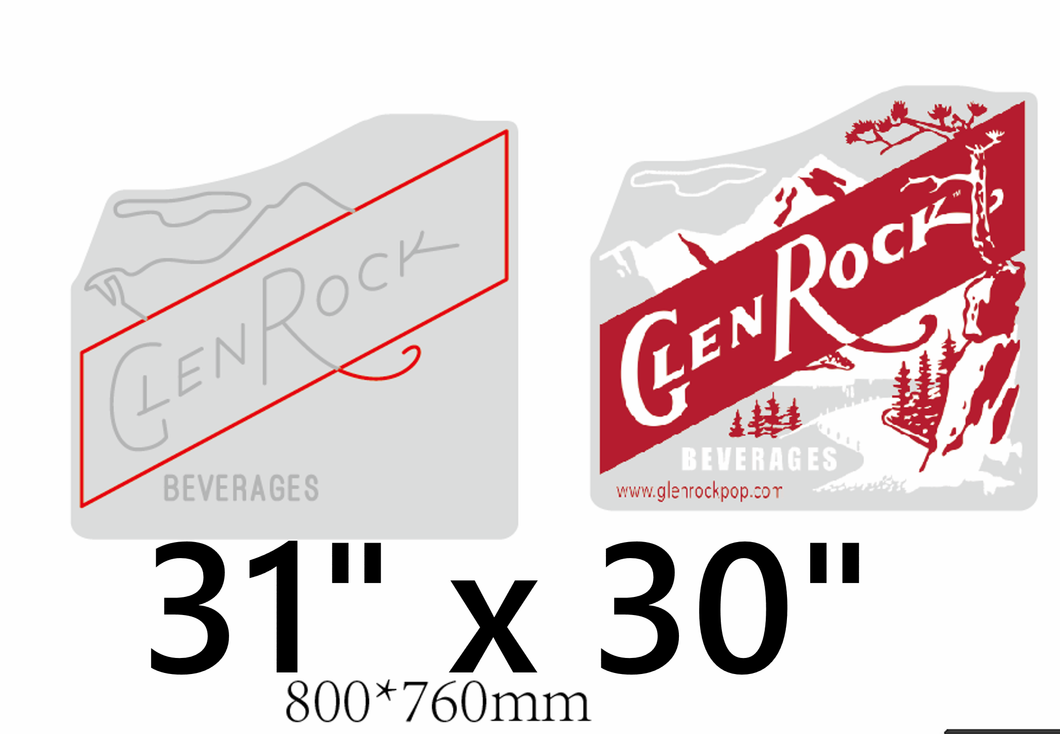 GlenRock™ Pop Neon Sign (Main Logo)