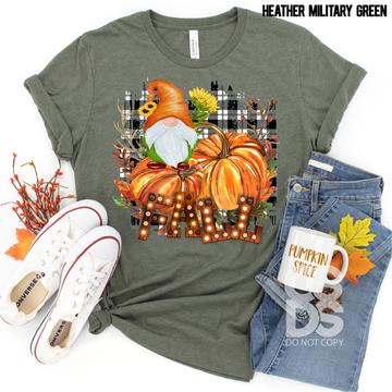 Fall Gnome & Pumpkins
