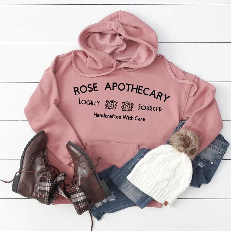 Rose Apothecary (Black Font)