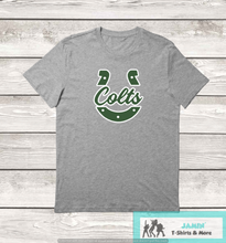 Load image into Gallery viewer, Colts Horseshoe T-Shirt (Sport Gray)
