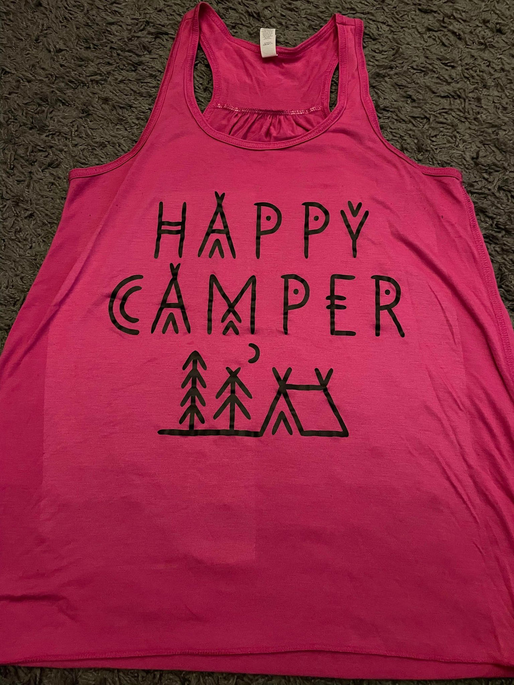 Happy Camper Tank Top (Size L)