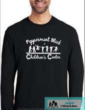 Load image into Gallery viewer, Peppermint Stick Children&#39;s Center Long Sleeve Shirt
