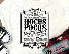 Load image into Gallery viewer, The Sanderson Sisters Hocus Pocus Apothecary
