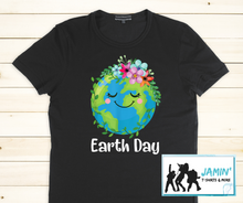 Load image into Gallery viewer, Earth Day (earth with flowers)
