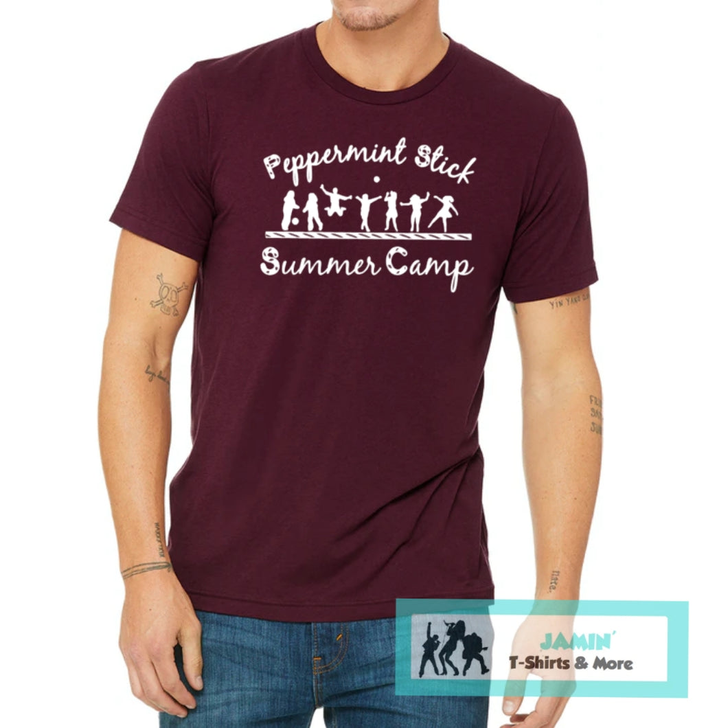 Peppermint Stick SUMMER CAMP TShirt