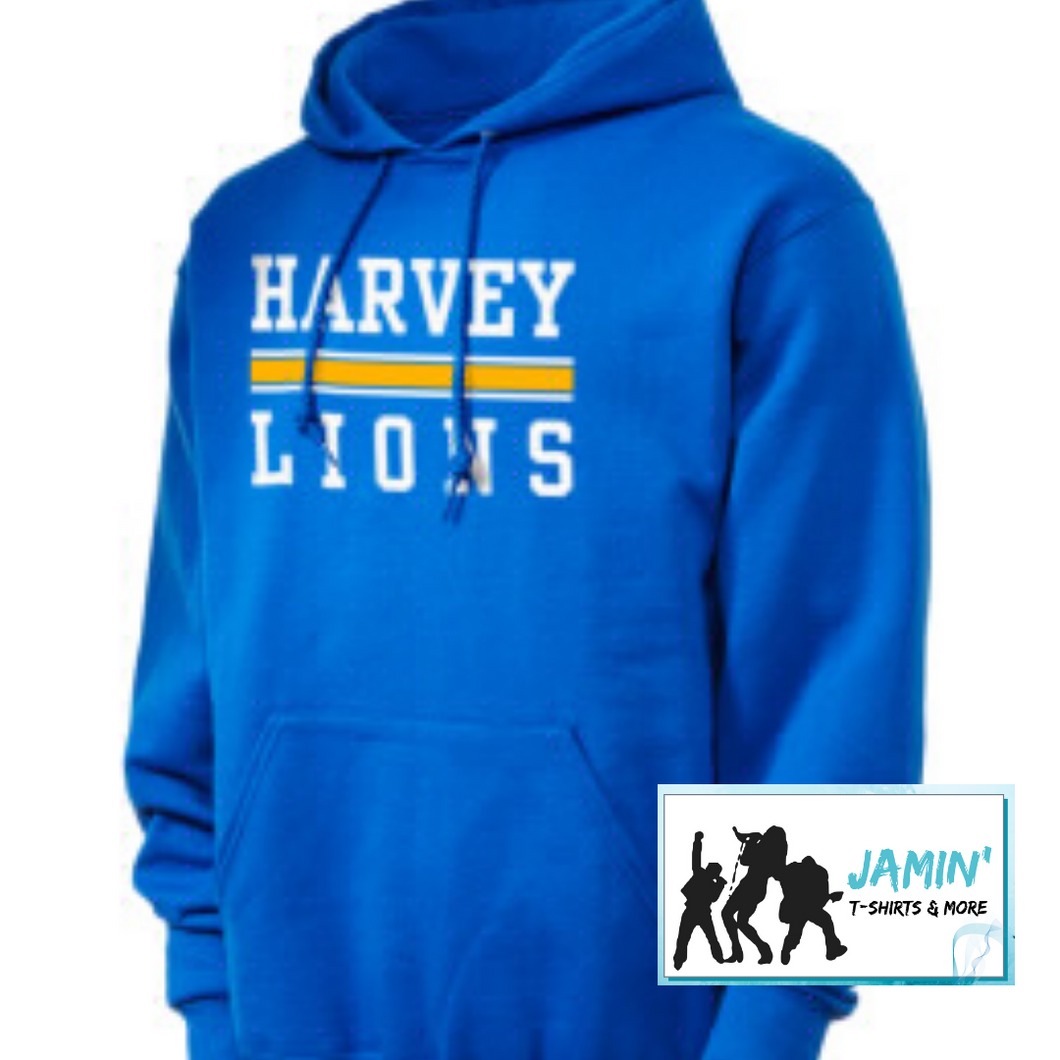 Harvey Lions (Yellow & White Stripe)