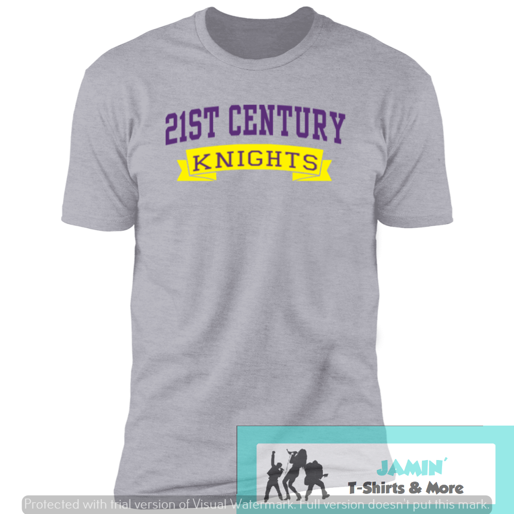 21st Century Knights with ribbon