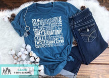 Load image into Gallery viewer, Grey&#39;s Anatomy Subway/ Typography

