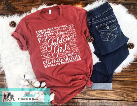Golden Girls Subway/ Typography