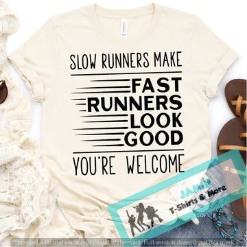 Slow Runners Make Fast Runners Look Good