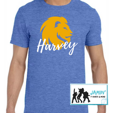 Load image into Gallery viewer, Harvey with Lion (White Font/ Gold Lion)
