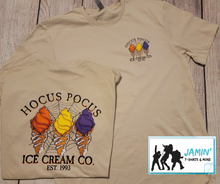 Load image into Gallery viewer, Hocus Pocus Ice Cream Co. (font &amp; back)
