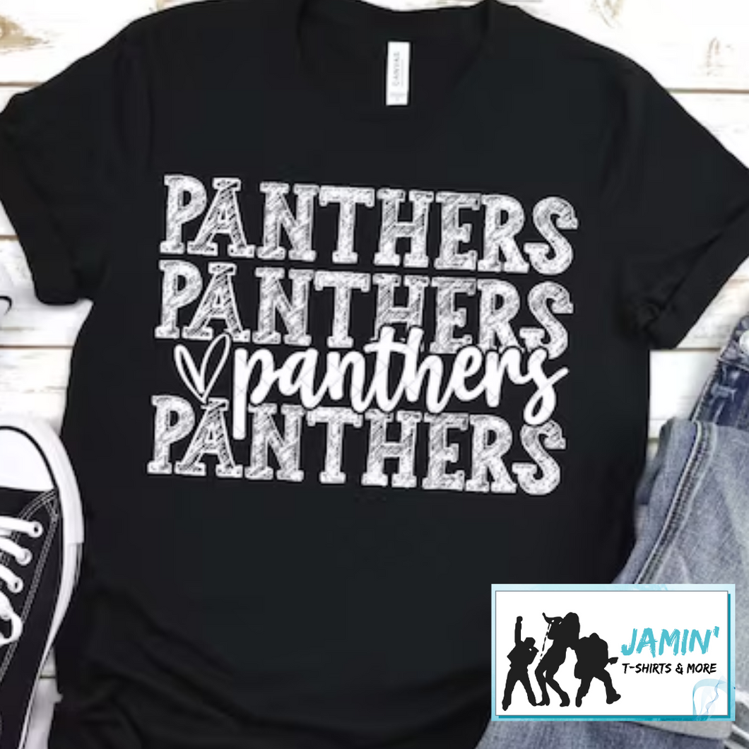 Panthers (repeat with heart)