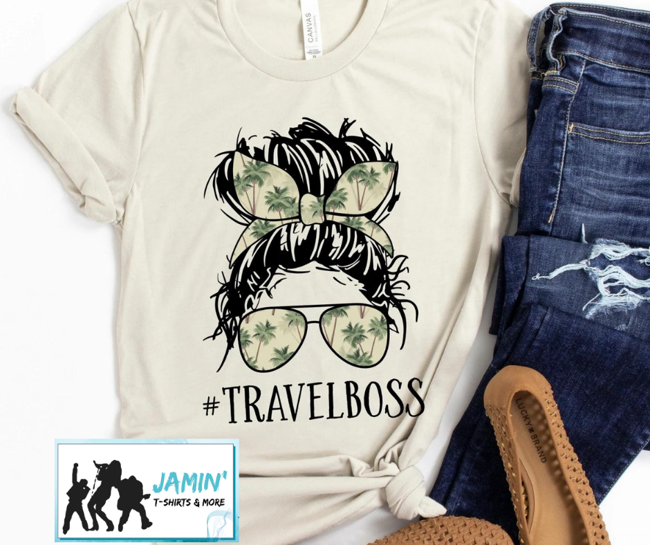 Travel Boss (messy bun)