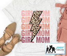 Load image into Gallery viewer, Girl Mom Repeat (lightening bolt)
