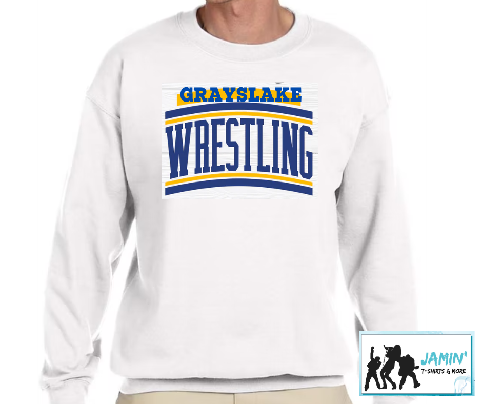 Grayslake Wrestling (blue & gold)