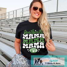 Load image into Gallery viewer, Football Mama (green &amp; white)
