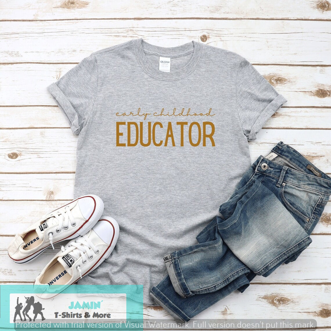 Early Childhood Educator Gold Font