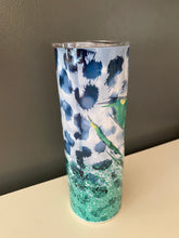 Load image into Gallery viewer, Frog &amp; Leopard Print 20oz Stainless Steel Tumbler
