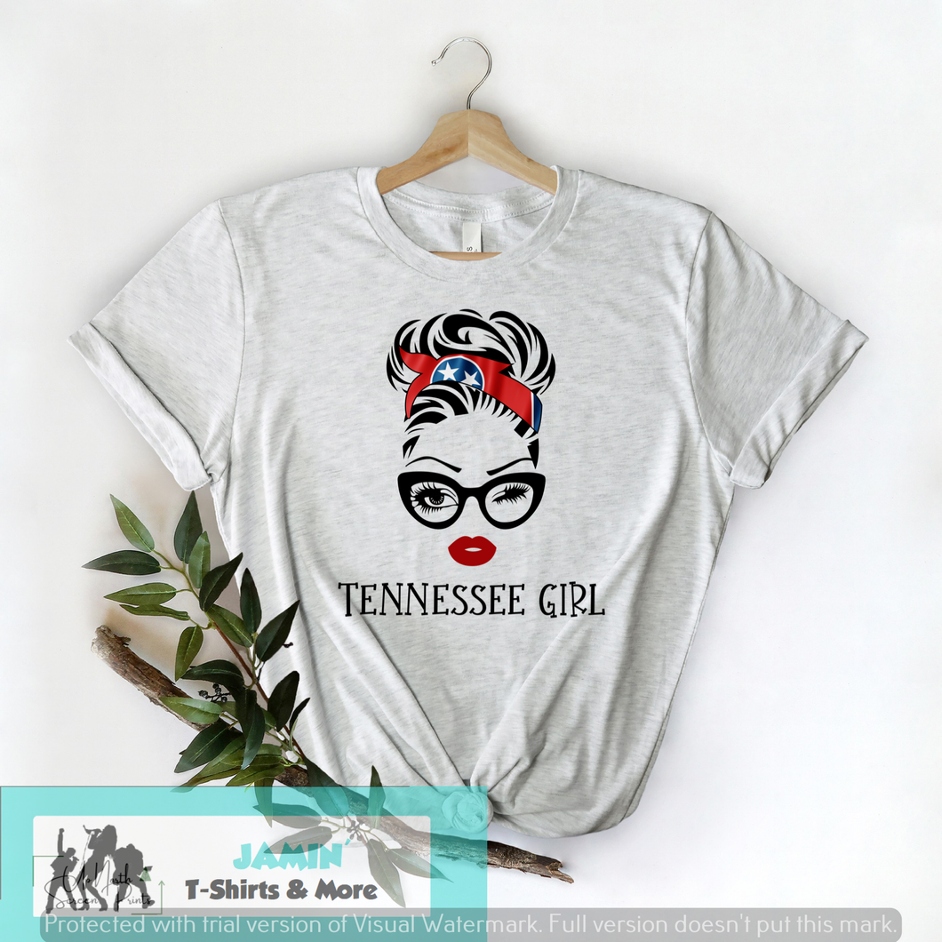 Tennessee Girl with Bun